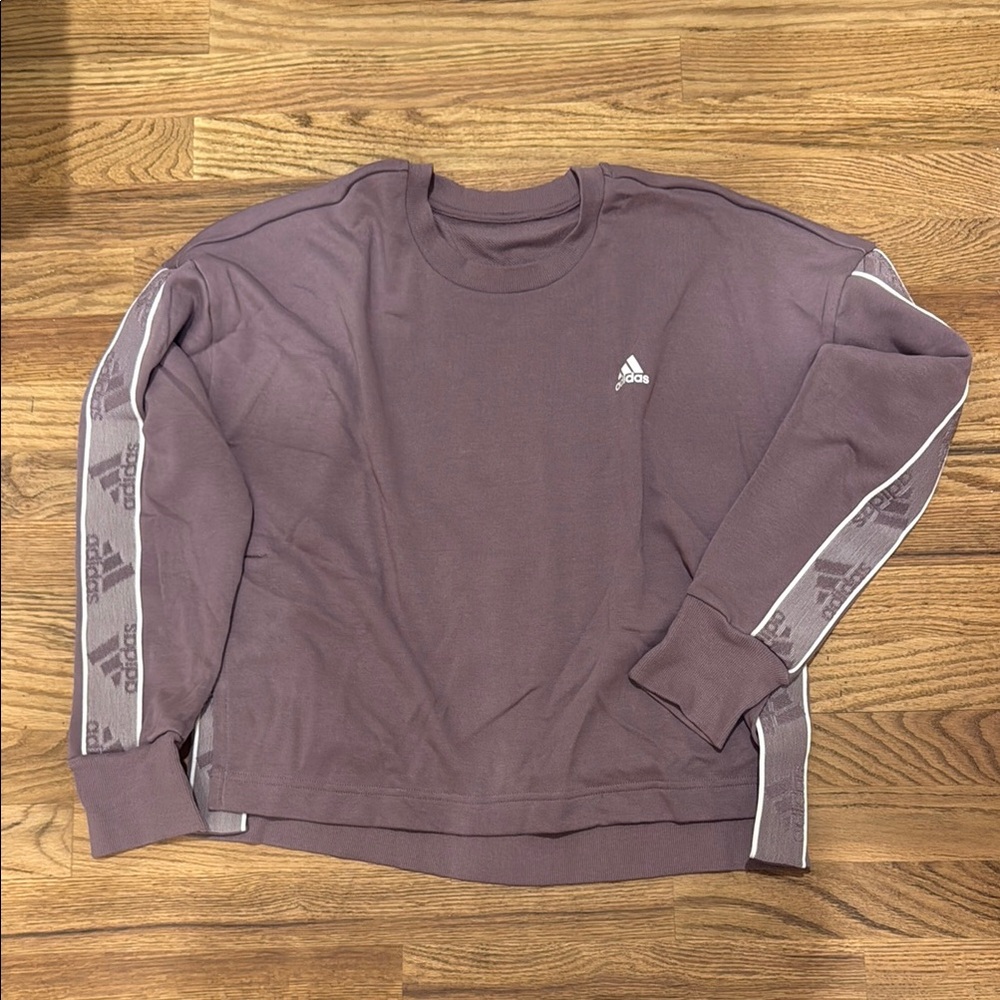 Adidas Purple Crewneck